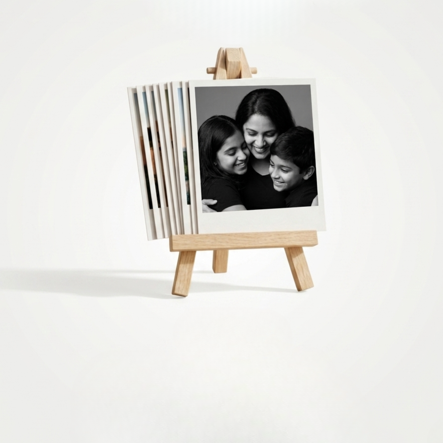 Personalized Polaroid with Easel Stand