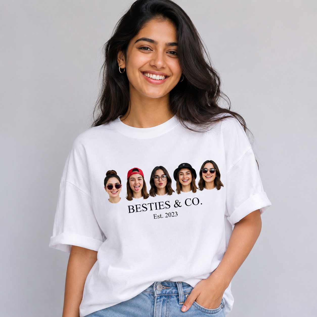 BESTIES & CO – Personalized Bestie Tee