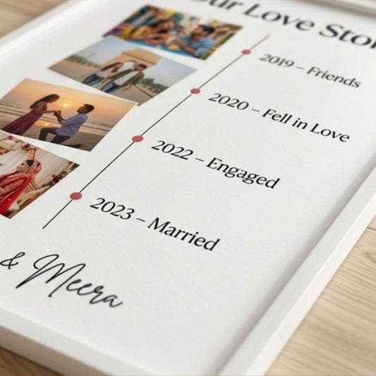 Our Love Story Timeline - Relationship Milestone