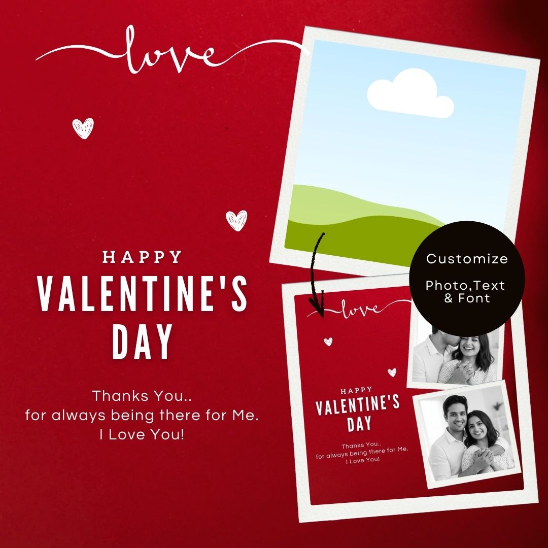Custom Photo Frame, Valentines Day Gifts, Personalized Gifts