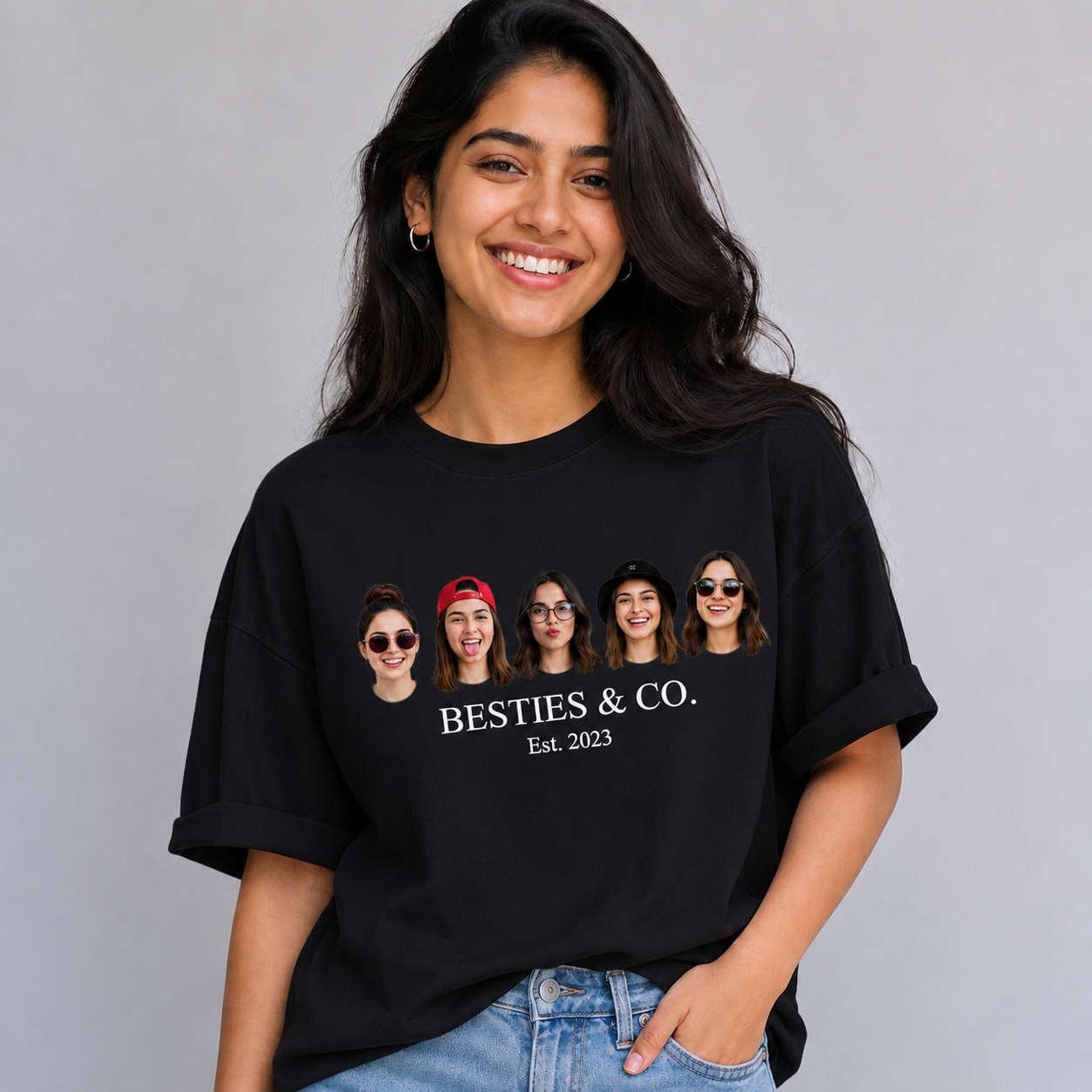 BESTIES & CO – Personalized Bestie Tee