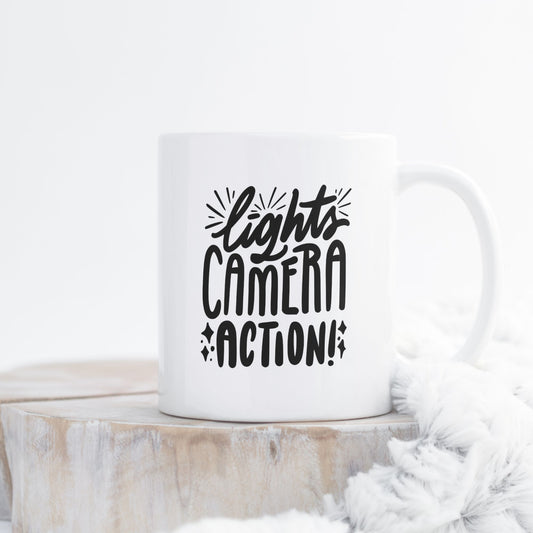 Lights Camera Action -  Mug