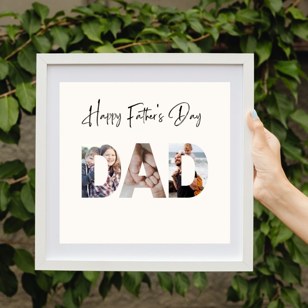 Personalized Photo Frame for Dad