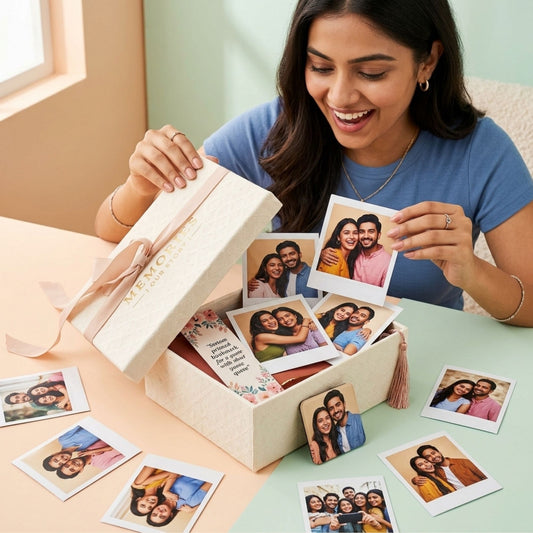 Polaroid Photo Gift Box - Personalized Memory Gift